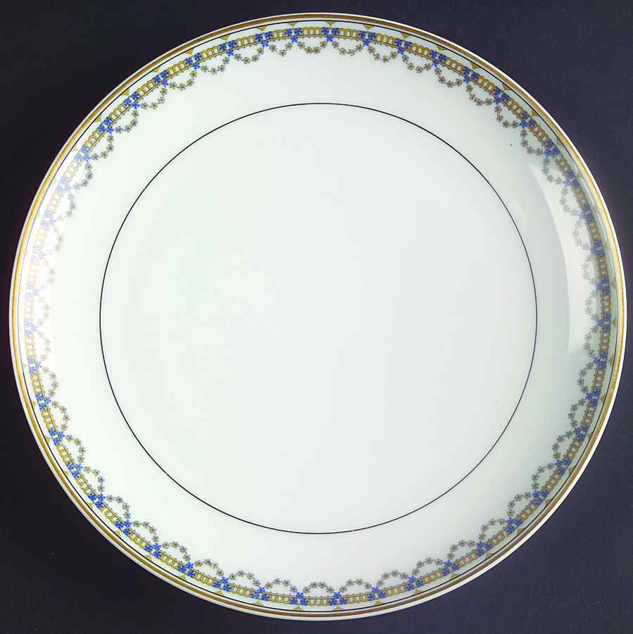 Schleiger 994 Coupe Salad Plate by Haviland-1
