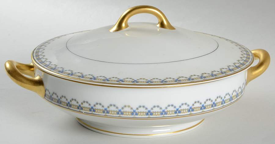 Schleiger 994 Round Covered Vegetable by Haviland-1