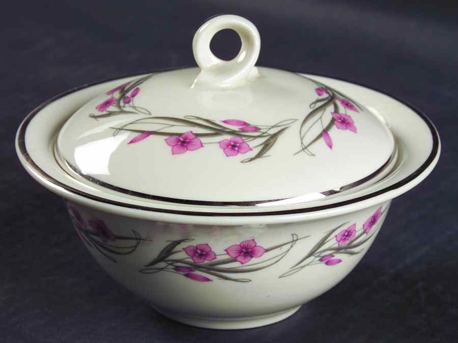 Serenade Sugar Bowl & Lid by Haviland-1