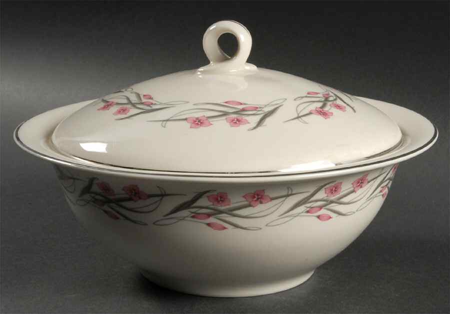 Serenade Round Covered Vegetable by Haviland-1
