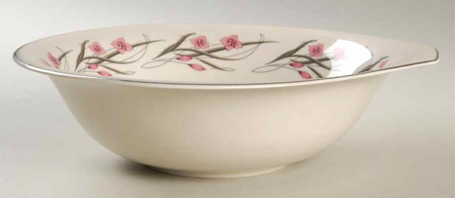 Serenade 10" Oval Vegetable Bowl by Haviland-1