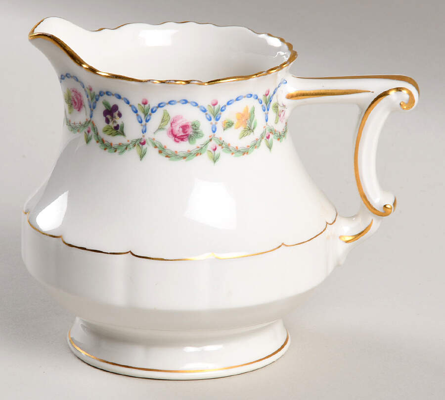 Sevres (Scalloped) Creamer by Haviland-1