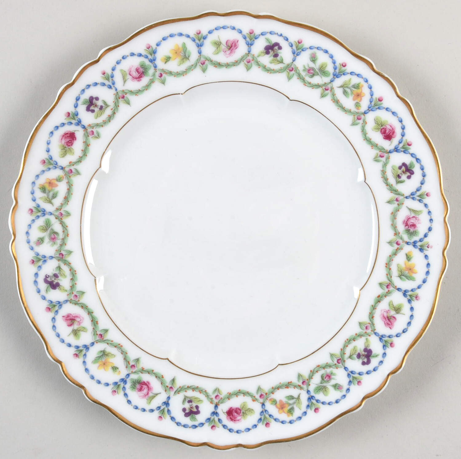 Sevres (Scalloped) Salad Plate by Haviland-1