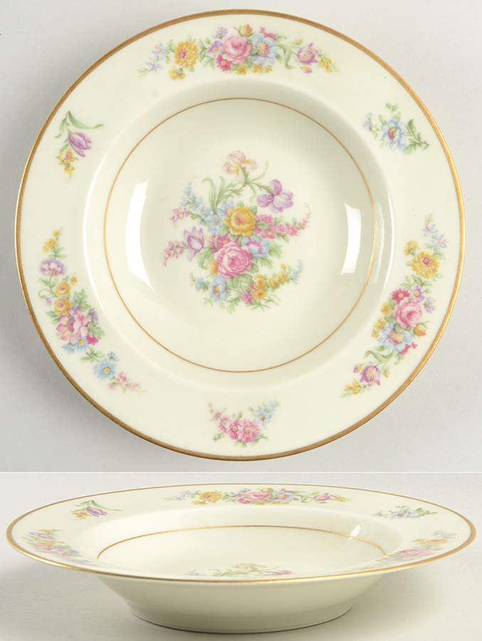 Sevres (Smooth) Rim Soup Bowl by Haviland-1