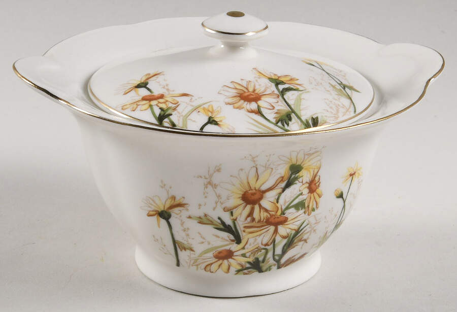 Shasta Sugar Bowl & Lid by Haviland-1