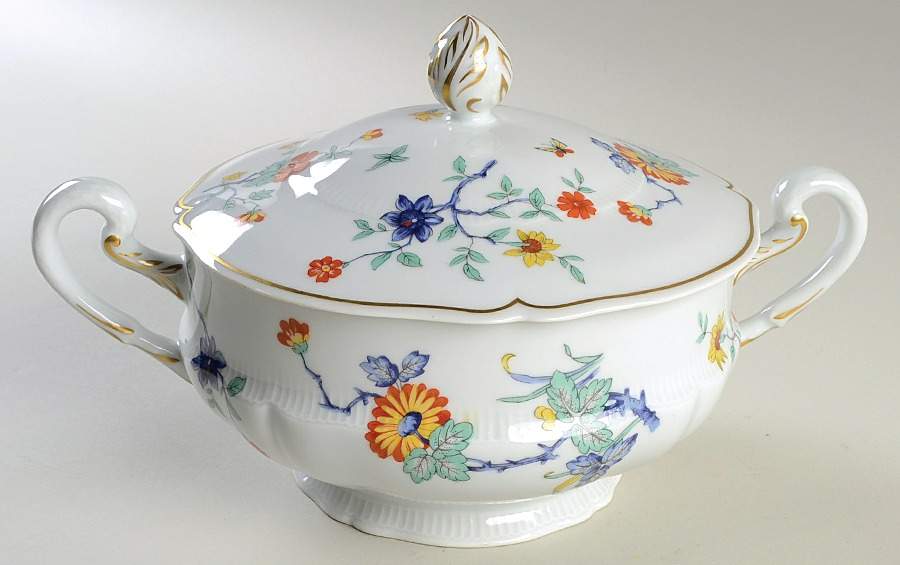 Shalimar Round Covered Vegetable by Haviland-1