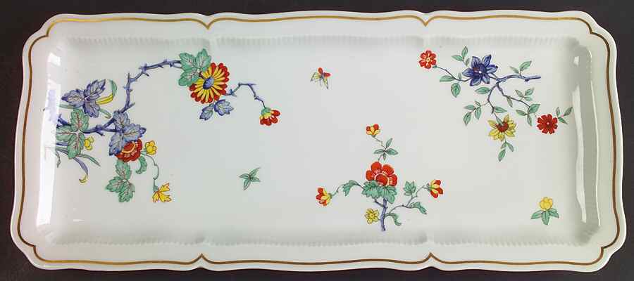 Shalimar Large Sandwich Tray by Haviland-1