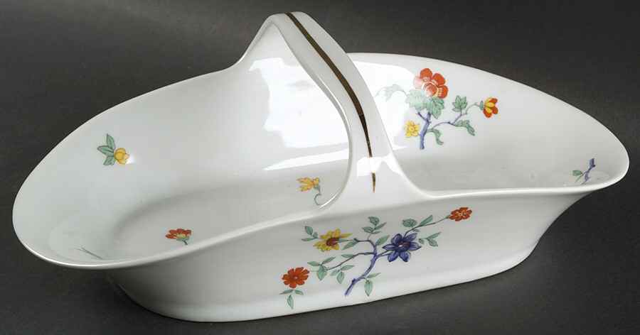 Shalimar 12" Handled Basket by Haviland-1