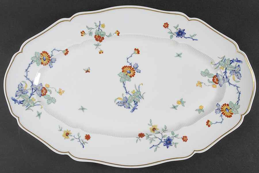 Shalimar 18" Oval Serving Platter by Haviland-1