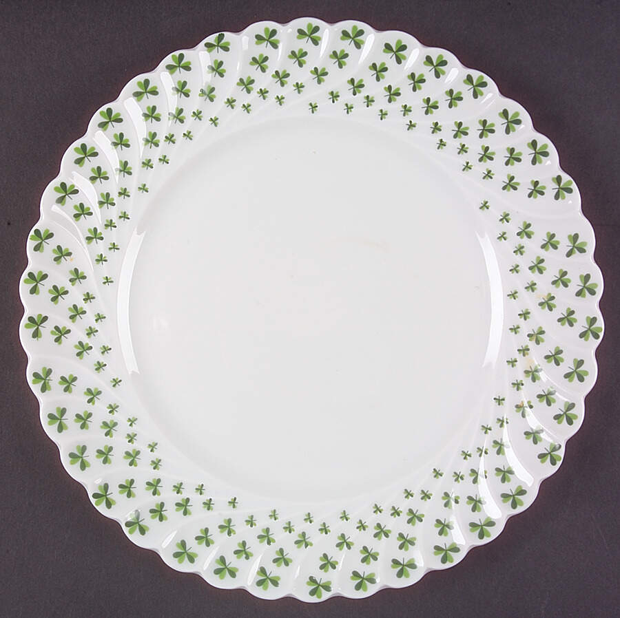 Shamrock Luncheon Plate by Haviland-1