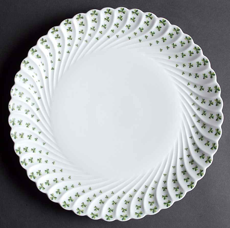 Shamrock 12" Chop Plate (Round Platter) by Haviland-1