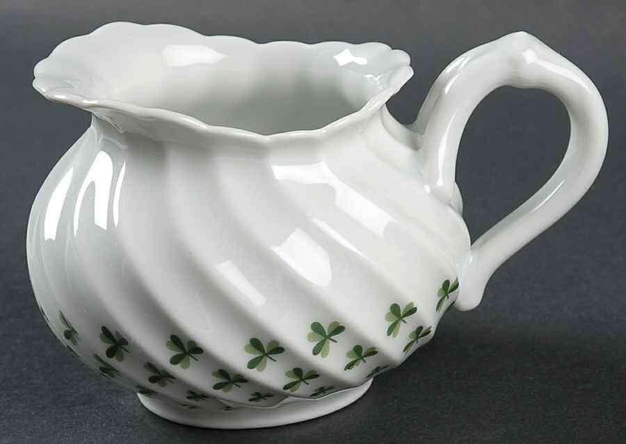Shamrock Creamer by Haviland-1