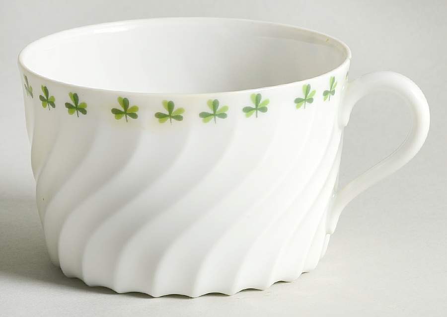 Shamrock Flat Cup by Haviland-1