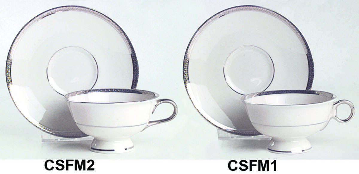 Shelton Footed Cup & Saucer Set by Haviland-1