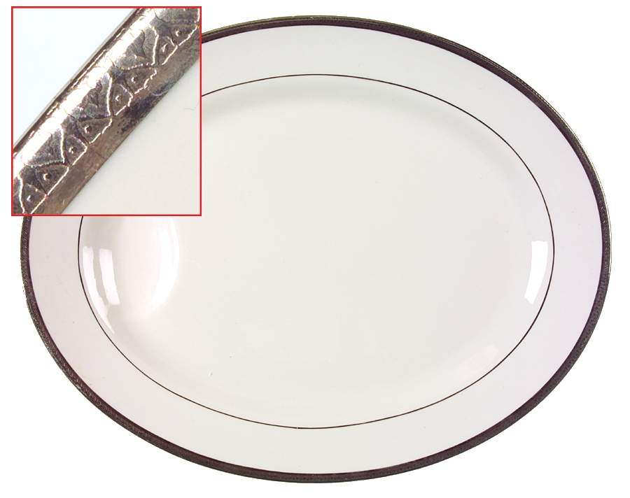 Shelton 16" Oval Serving Platter by Haviland-1