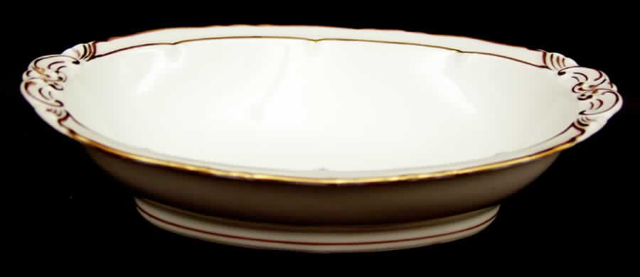 Sheraton (Louis XIV Shape) 9" Oval Vegetable Bowl by Haviland-1