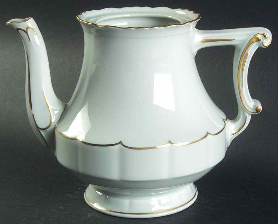 Sheraton (Louis XIV Shape) Teapot No Lid by Haviland-1