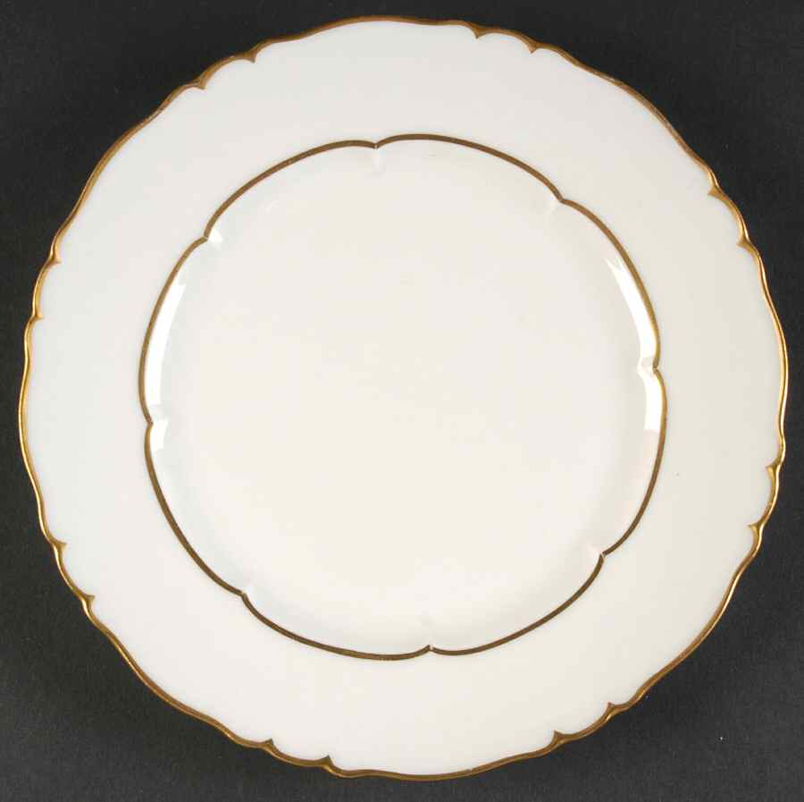 Sheraton (Louis XIV Shape) Salad Plate by Haviland-1