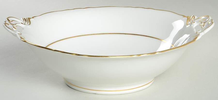 Sheraton (Louis XIV Shape) 10" Round Vegetable Bowl by Haviland-1
