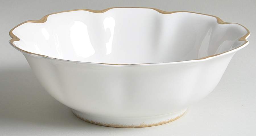 Silver Anniversary 10" Round Vegetable Bowl by Haviland-1