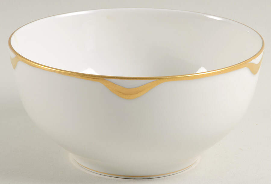 Silver Anniversary Cranberry Bowl by Haviland-1