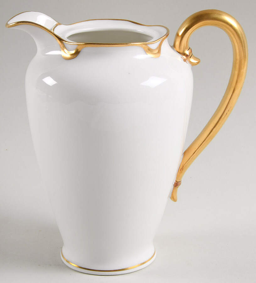 Silver Anniversary Chocolate Pot No Lid by Haviland-1