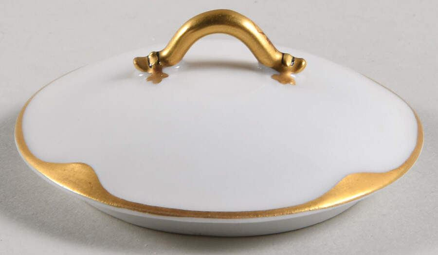 Silver Anniversary Lid for Mini Sugar Bowl by Haviland-1