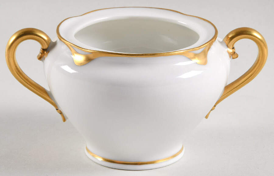 Silver Anniversary Mini Sugar Bowl No Lid by Haviland-1