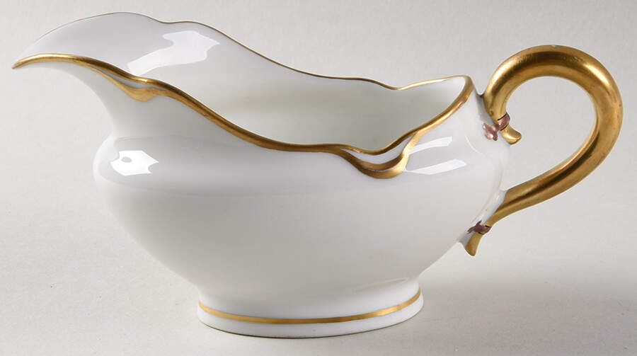 Silver Anniversary Gravy Boat by Haviland-1