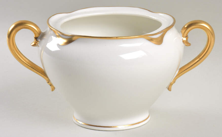 Silver Anniversary Sugar Bowl No Lid by Haviland-1