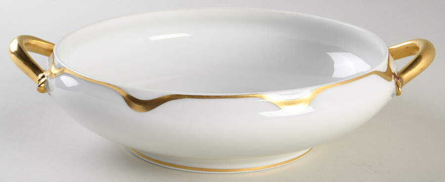 Silver Anniversary Round Vegetable No Lid by Haviland-1