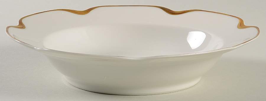 Silver Anniversary Rim Soup Bowl by Haviland-1