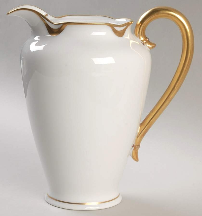 Silver Anniversary Chocolate Pot No Lid by Haviland-1