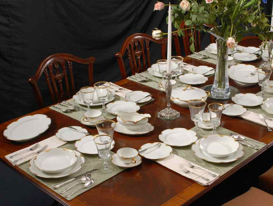 Silver Anniversary 77 Piece Estate Set by Haviland-1
