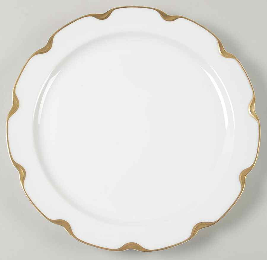 Silver Anniversary 11" Chop Plate (Round Platter) by Haviland-1