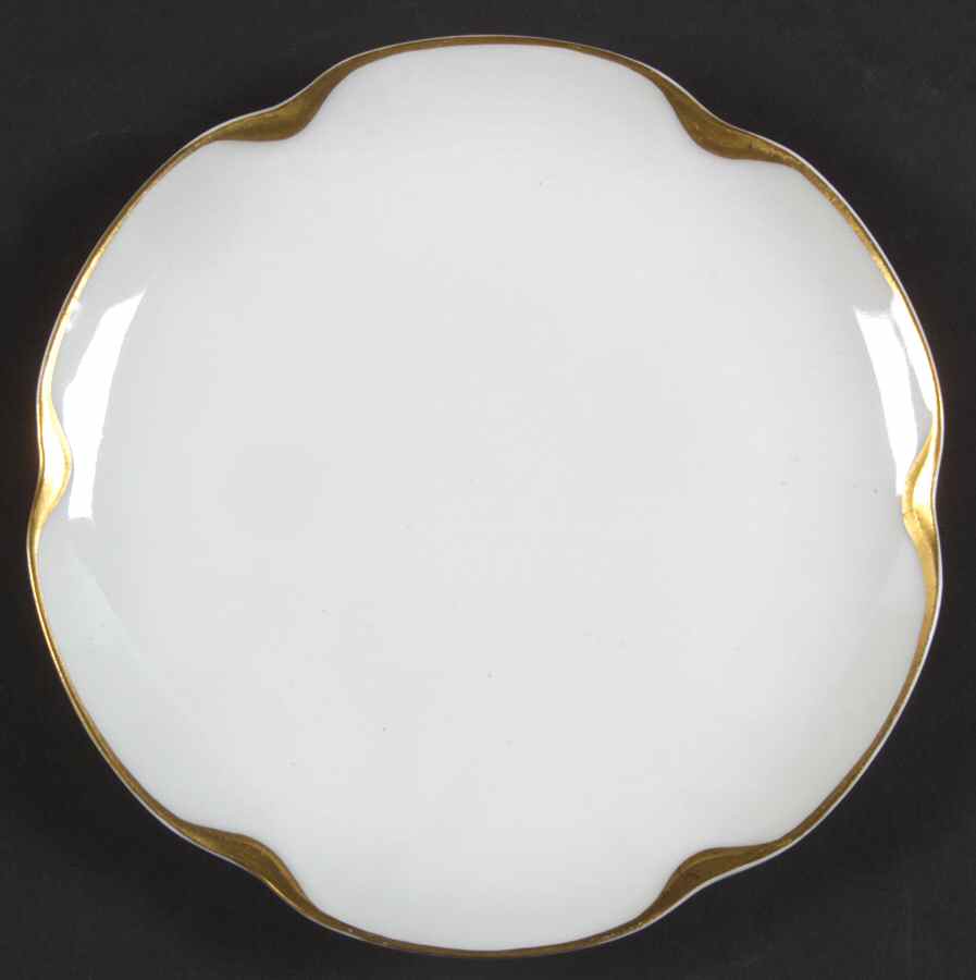 Silver Anniversary Coupe Bread & Butter Plate by Haviland-1