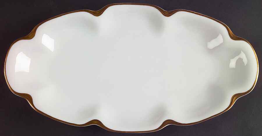 Silver Anniversary Bread Tray by Haviland-1
