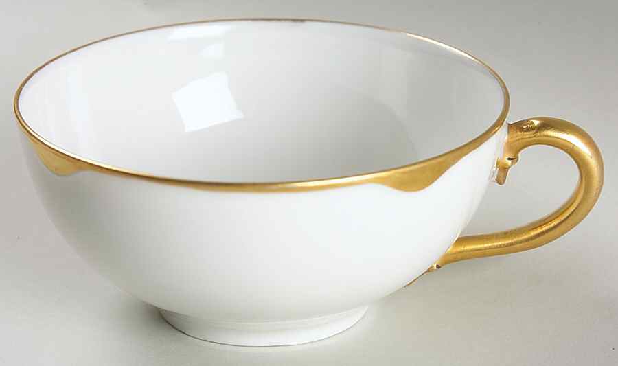 Silver Anniversary Flat Cup by Haviland-1