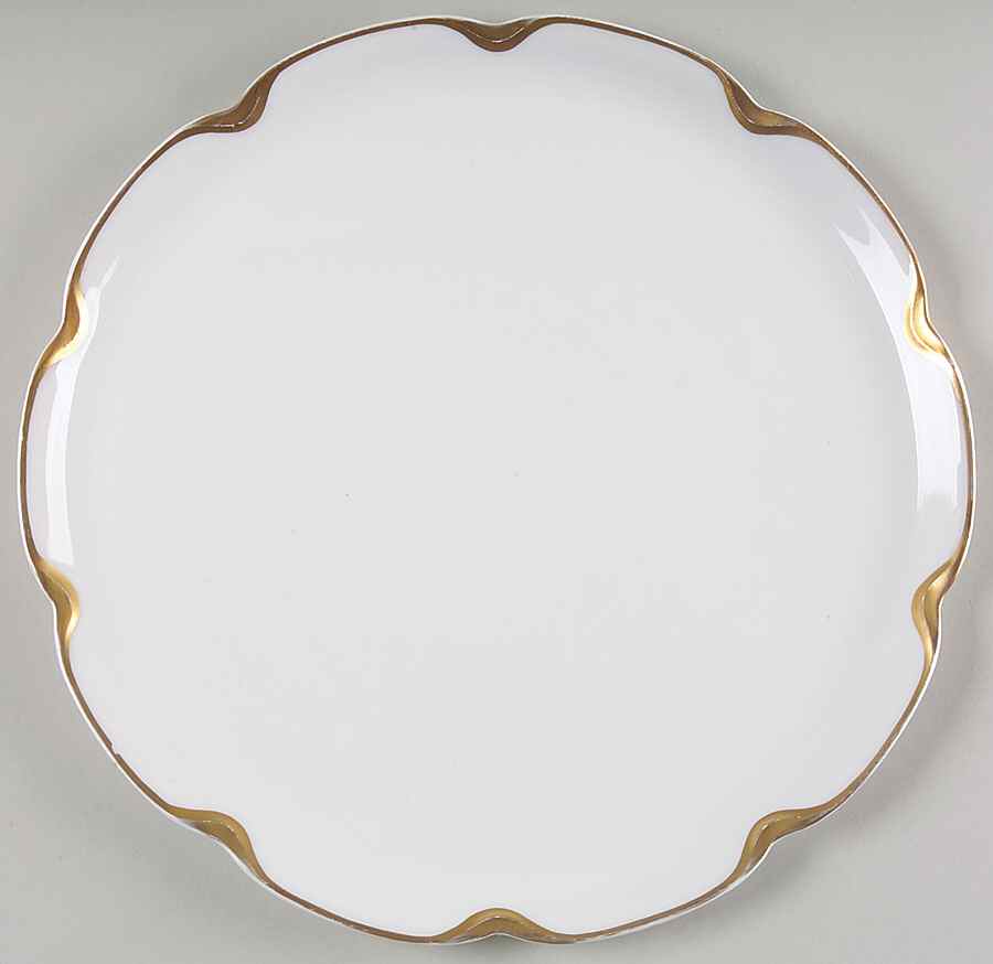 Silver Anniversary Cake Plate by Haviland-1