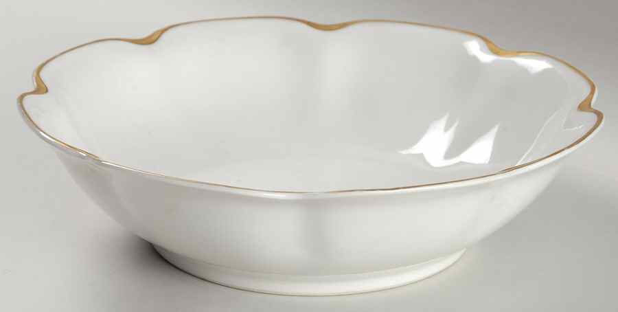 Silver Anniversary 9" Round Vegetable Bowl by Haviland-1