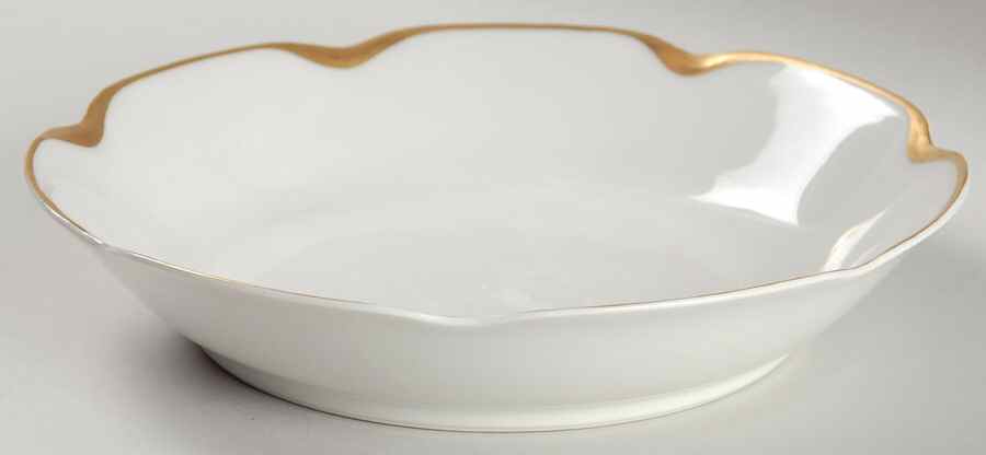 Silver Anniversary Coupe Soup Bowl by Haviland-1