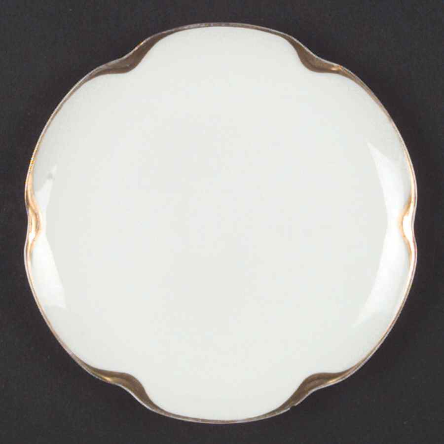 Silver Anniversary Coupe Salad Plate by Haviland-1
