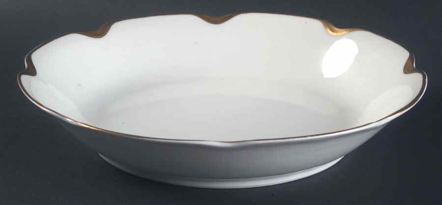 Silver Anniversary Large Coupe Soup Bowl by Haviland-1