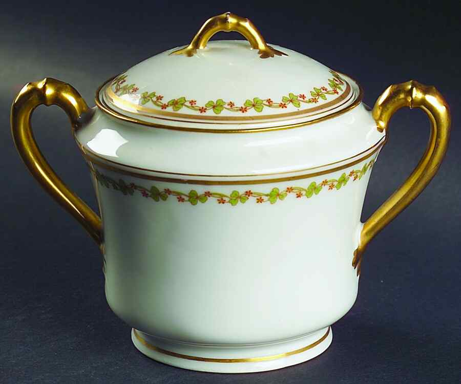 Sonderburg Sugar Bowl & Lid by Haviland-1