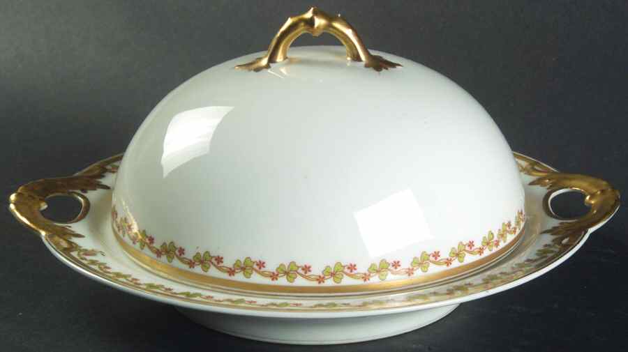 Sonderburg Round Covered Butter by Haviland-1