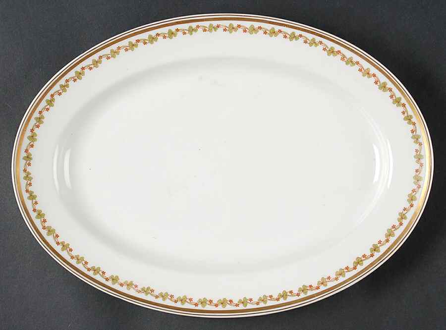 Sonderburg 11" Oval Serving Platter by Haviland-1