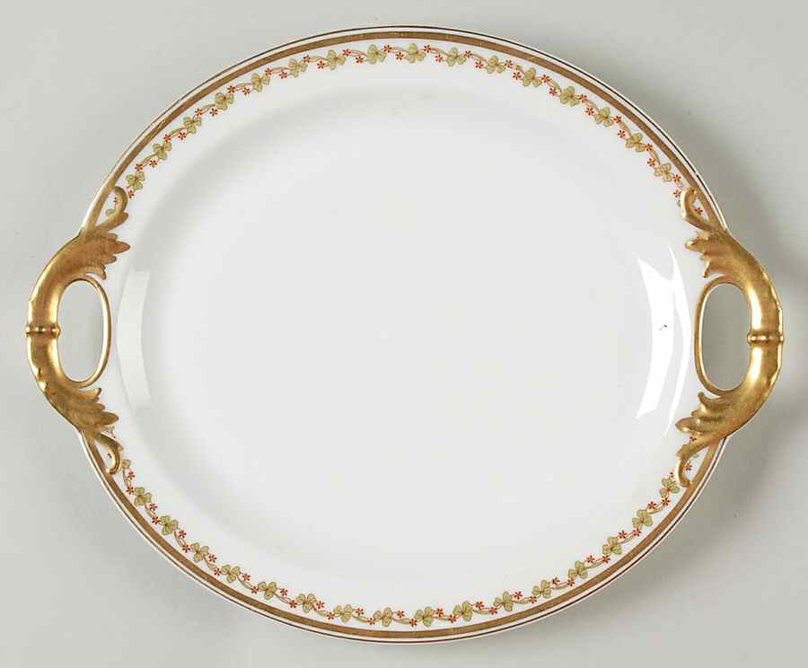Sonderburg 10" Oval Serving Platter by Haviland-1