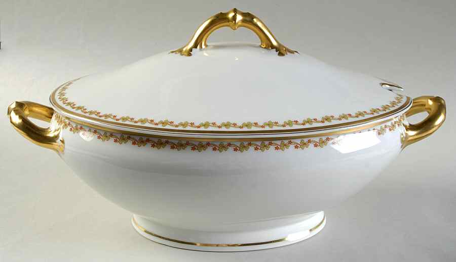 Sonderburg Oval Tureen & Lid by Haviland-1