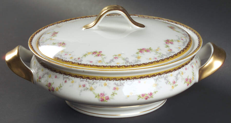 Spa Round Covered Vegetable by Haviland-1