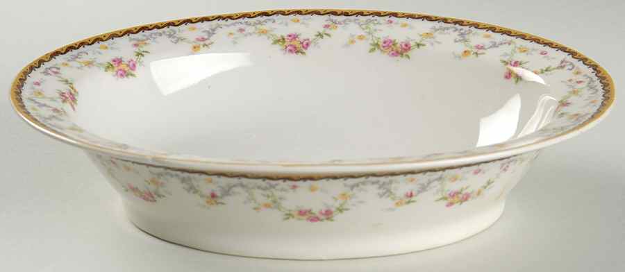 Spa 9" Oval Vegetable Bowl by Haviland-1